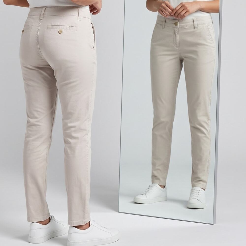 American Eagle Stretch White Womens Skinny Size 4 Pants